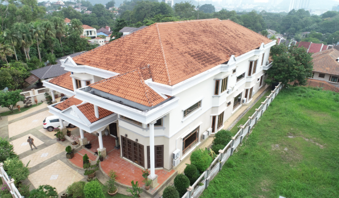 Double Storey Bungalow House @ Kemensah Height For Sale