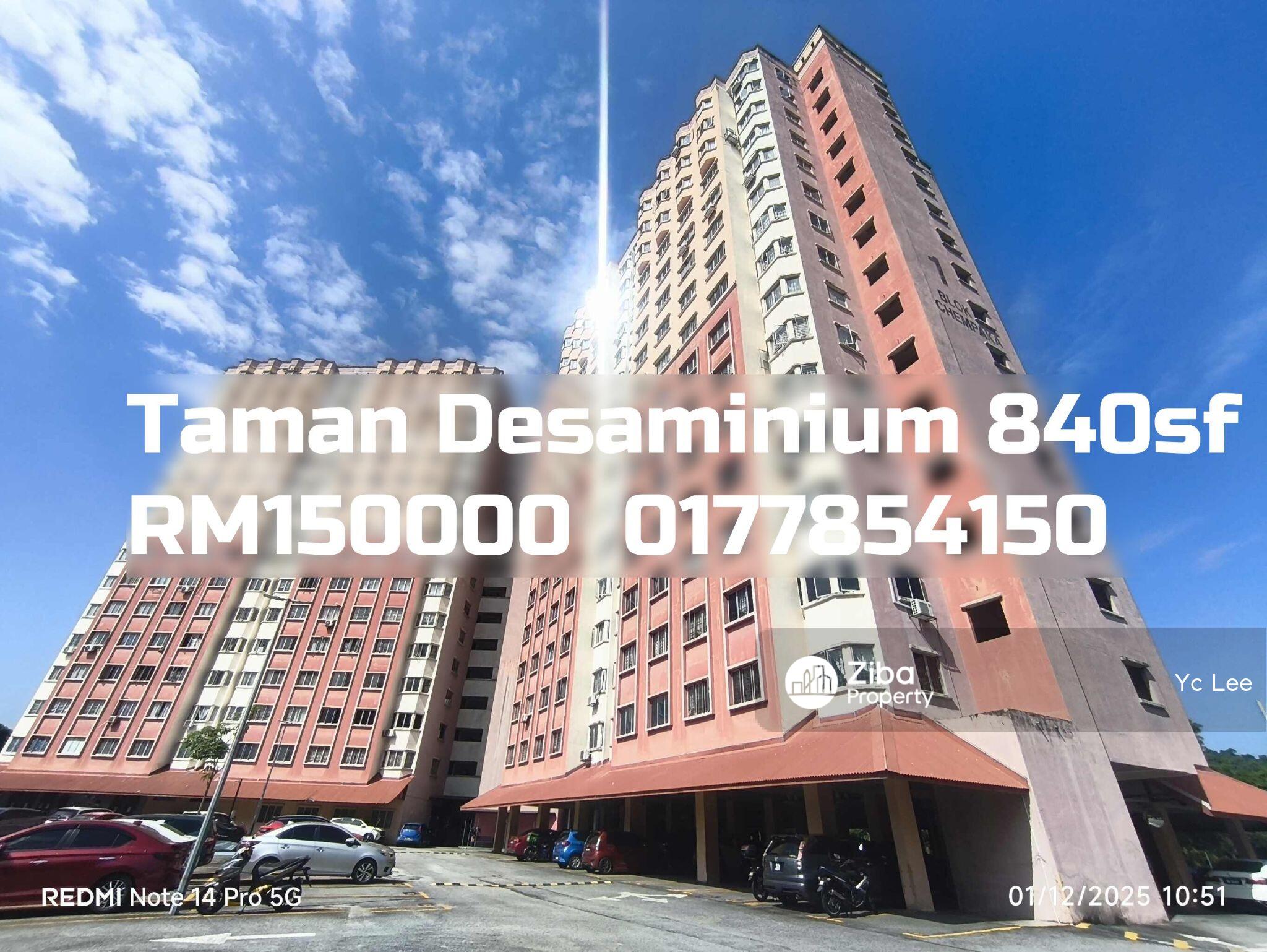 Apartment Desaminium Flora, Taman Desaminium, Seri Kembangan